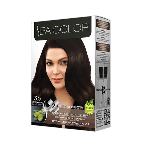 Sea Color Hair Dye 3.0 DARK BROWN