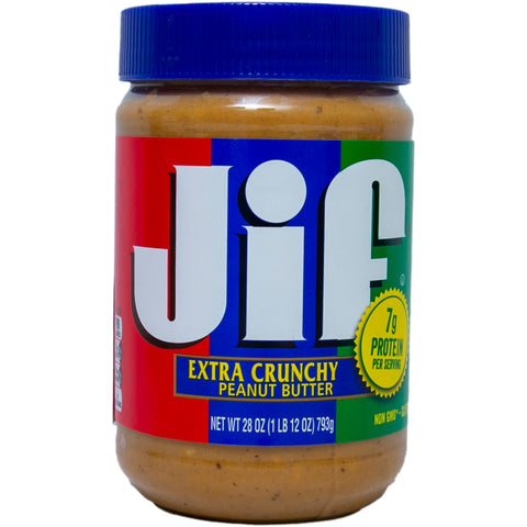 Jif Extra Crunchy Peanut Butter 793g
