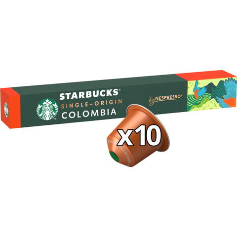 Starbucks Single Origin Colombia by Nespresso Capsules 10x57g
