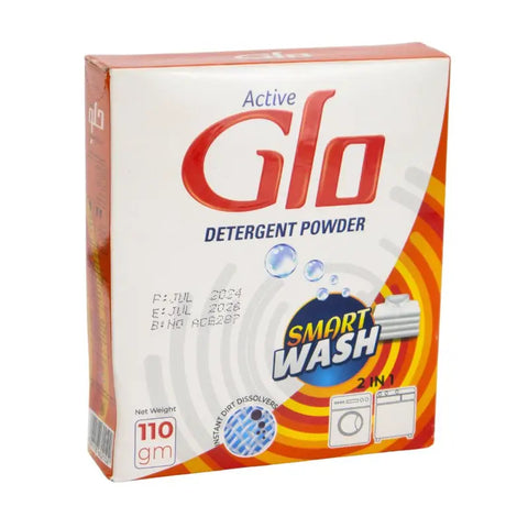 Active Glo Detergent Powder 110Gm