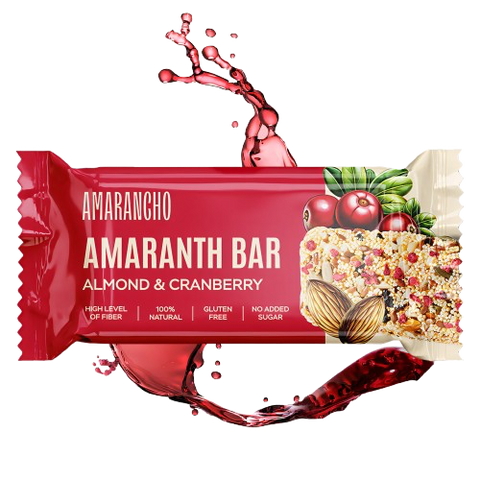 Amarancho Bar Almond&Cranberry