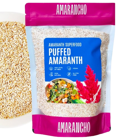 Amarancho Puffed Amaranth In Pouch 180 Gr
