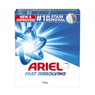 Ariel Blue Detergent 110g