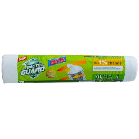 Bactiguard White Rolls 46x52cm 20 x 30pcs x 5gal