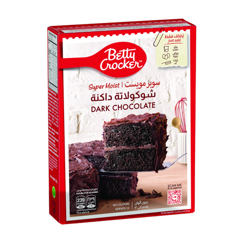 Betty Crocker M&F Dark Chocolate Cakemix 360g