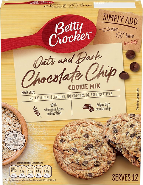 Betty Crocker Oats And Chocolate Chip Cookie 250g