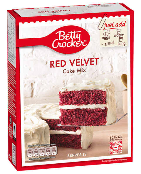Betty Crocker Red Velvet Cake Mix 395g