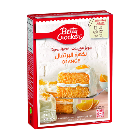 Betty Crocker Supermoist Orange Cake 500g