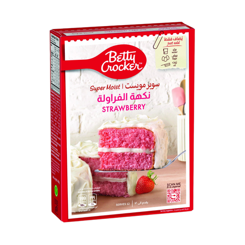 Betty Crocker Supermoist Strawberry Cake 400g