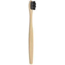 Bamboo flat handle toothbrush, 1pc