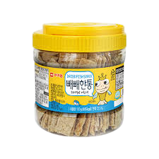 Bbaebbaehantong Original Dried Fish Snack 8 x 120g