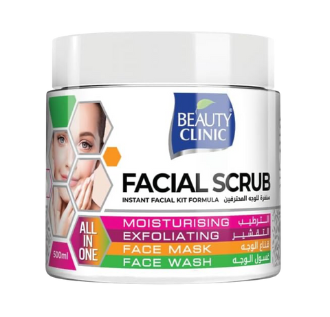 Beauty Clinic White Facial Scrub 500 ml