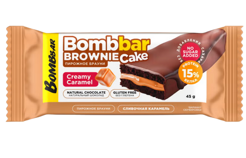 Bombbar Cake Creamy Caramel 45g