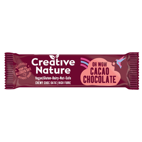 Creative Nature Oh Wow Cacao Chocolate Chewy Fruit Oatie Bar