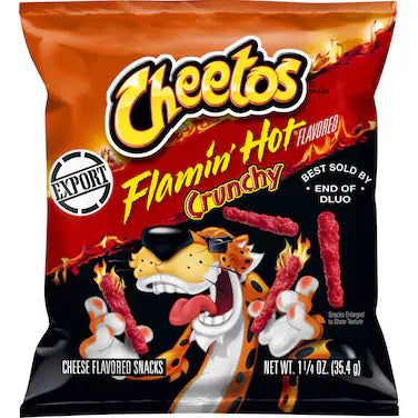 Cheetos Crunchy Flaming Hot 35G