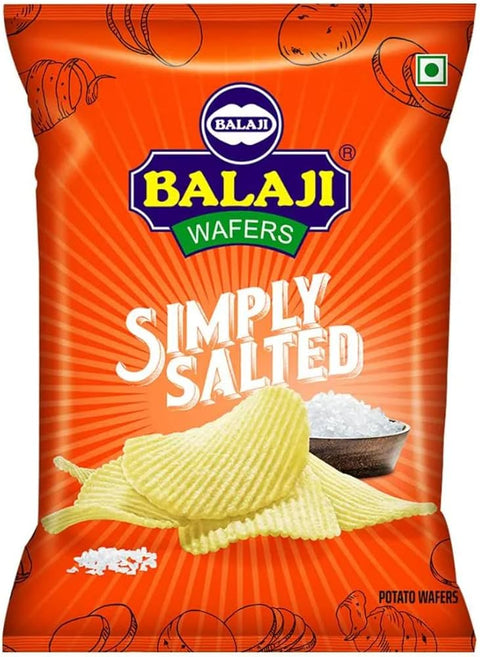 Chips Balaji Wafers Simply Salted 150G