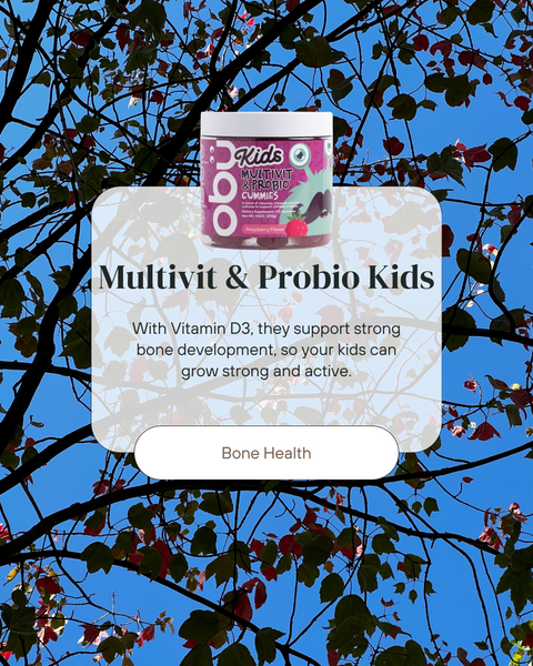 Obu Nutrition Kids Multivitamin+ Probiotic Gummies