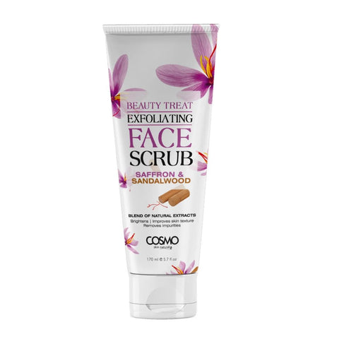 Cosmo Face Scrub Saffron & Sandalwood, 170ml