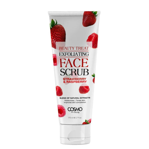 Cosmo Face Scrub Strawberry & Raspberry, 170ml
