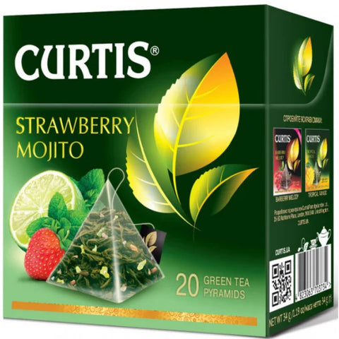 Curtis Green Tea Strawberry Moji 20*1,7G