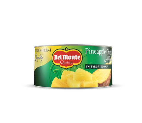 Del Monte Pine Chunks In Syrup 48 x 234g Pack