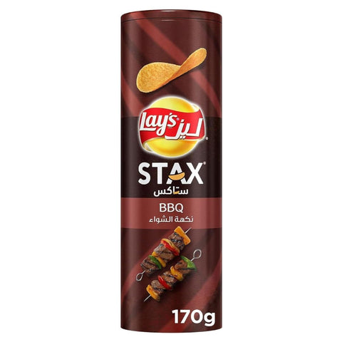 Lay’s Stax Potato Crisps BBQ, 170g