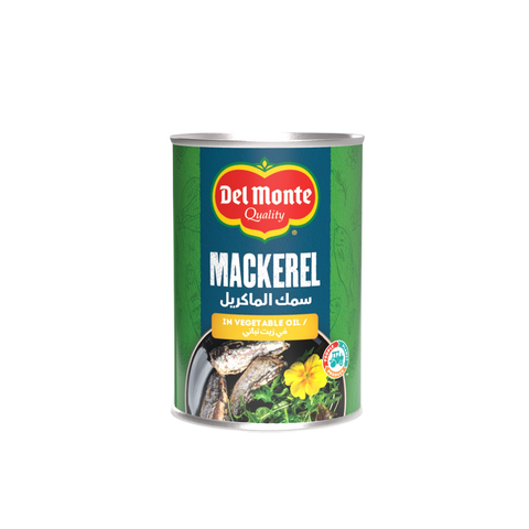 Del Monte Mackerel In Vegetable Oil 50 x 155g