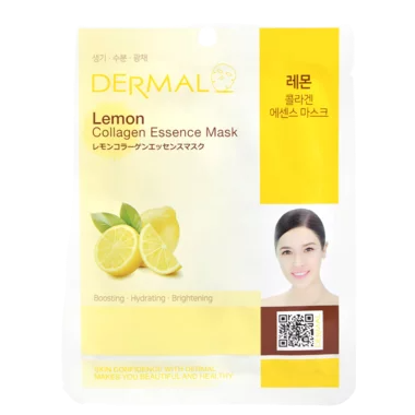 Dermal Collagen Mask Lemon 1 Sheet 23g