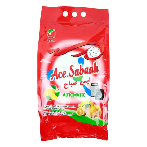 Detergent powder ACE Sabaah lemon, 2.25 kg