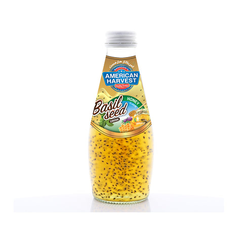 Drink A/Harvest Honey Basil Seed 300ml