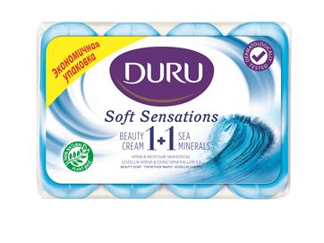 Duru Soap Soft Sens 80g*4 Sea Minerals