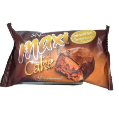 Omaya Maxi Cake Filled with Caramel, 60g