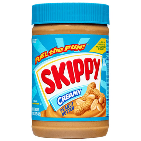 Skippy Extra Smooth Creamy Peanut Butter, 460 g