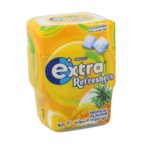 Extra Refreshers Tropical Bottle 67g