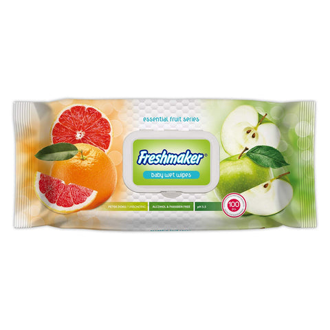 FRESHMAKER FRUIT WET WIPES 100 PCS
