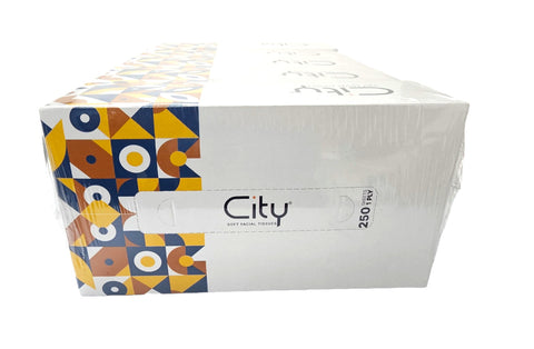 Facial Tissue City 250 Sheet 1Ply