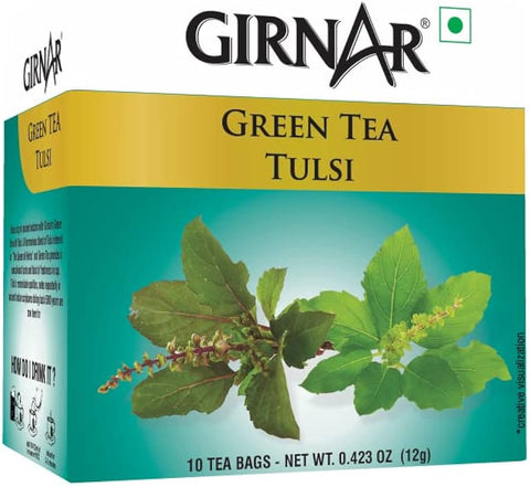 Green Tea Tulsi 10'S Tea Bag