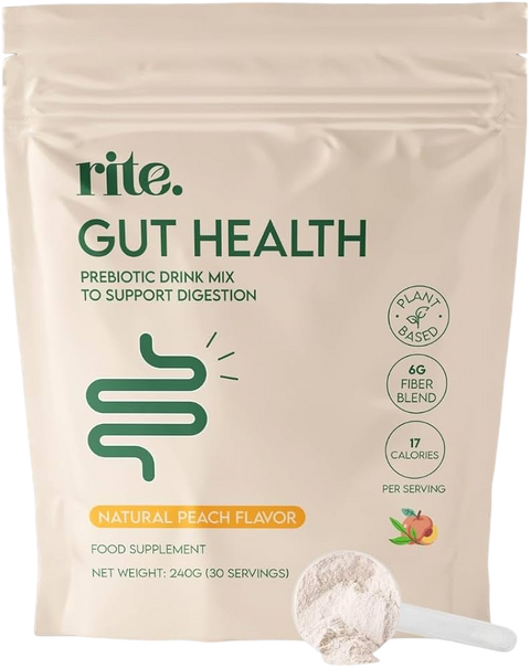 Gut Health Drink Mix Pouch Peach Flavor (30 servings)