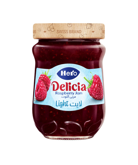 Hero Ngx Light Raspberry Jam 12 x 320g