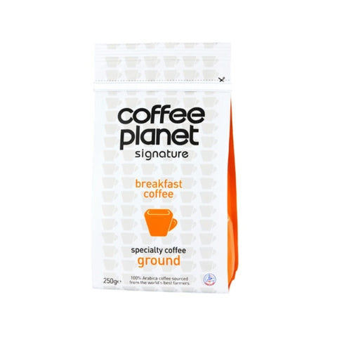 Coffee Planet Signature Breakfast Ground Roast, 250g