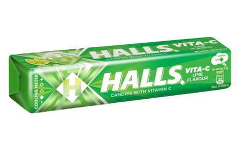 Halls Fresh Lime 22.4g