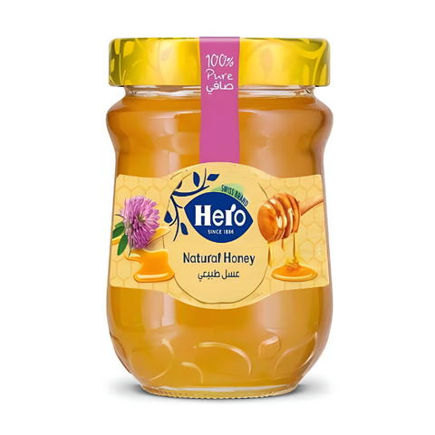Hero Natural Honey Jar 365g