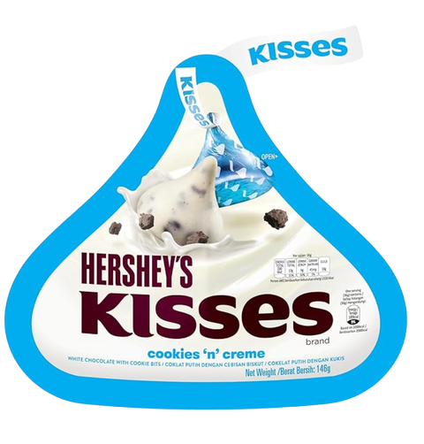 Hershey Kisses Cookies Creme 146g