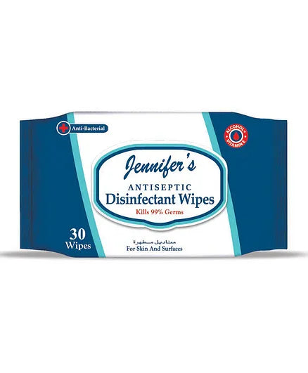 Jennifer'S Wet Wipes Antisept 30pcs