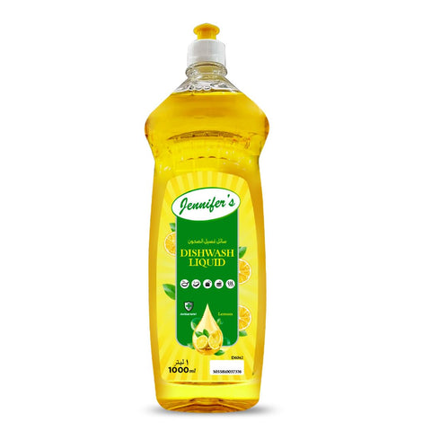 Jennifer's Dish Wash Liquid Lemon,1000ml*3
