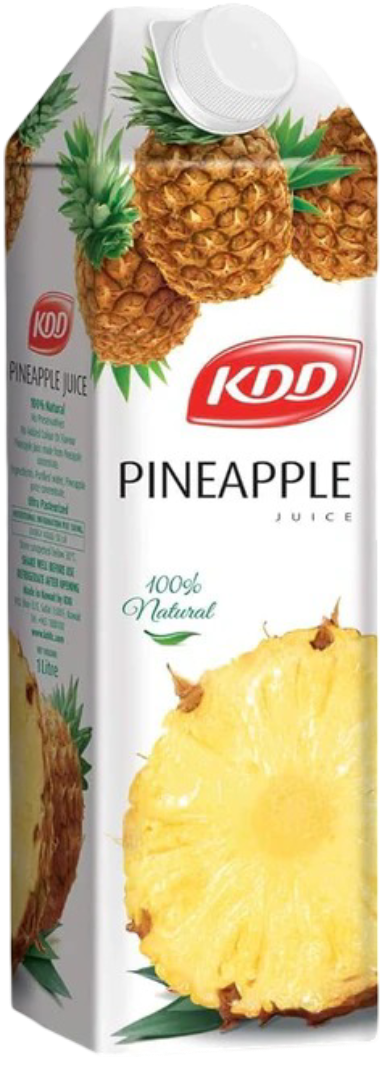 Kdd 100% Natural Orange Juice No Added Sugar 1L