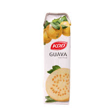 Kdd Natural Guave Nectar Juice No Added Sugar 1L