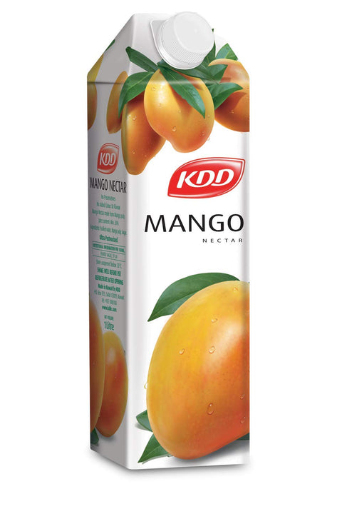 Kdd Natural Mango No Added Sugar,1 Liter