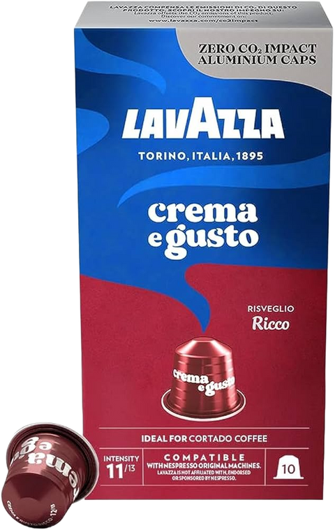 Lavazza Ncc Crema Gusto Ricco Alum Capsules 10pcs