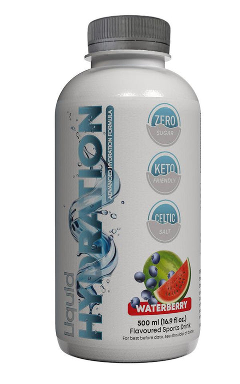 Liquid Hydration Waterberry (6x500ml), Excelgen